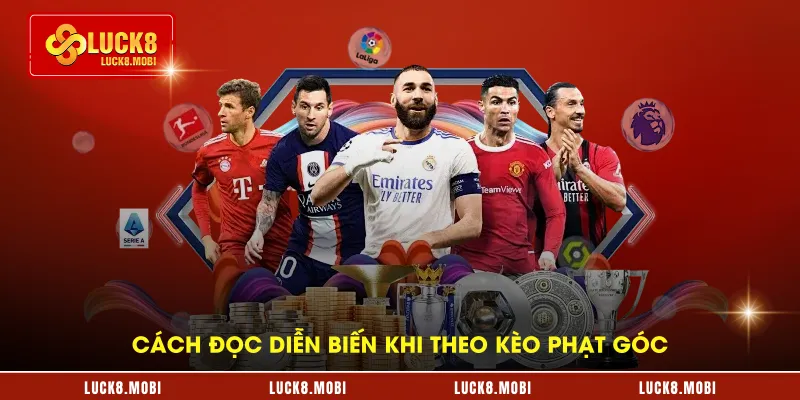 Cách đọc diễn biến khi theo kèo phạt góc