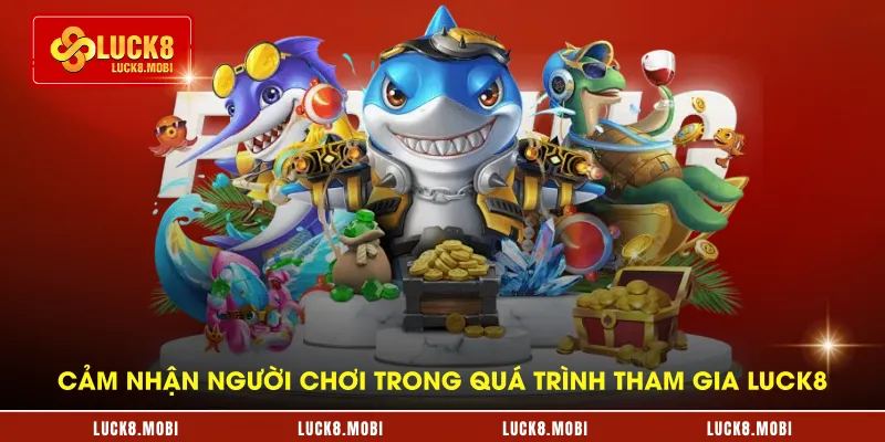 Cảm nhận người chơi trong quá trình tham gia LUCK8