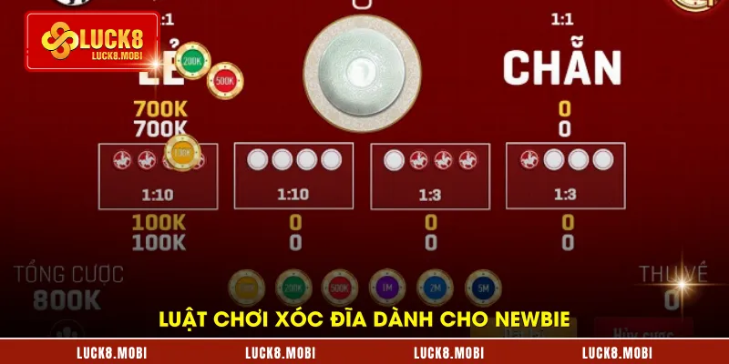 Luật chơi xóc đĩa dành cho newbie