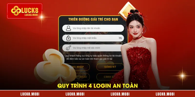 Quy trình 4 login an toàn