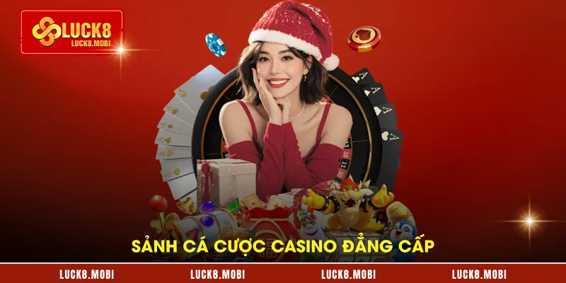 Sảnh cá cược casino đẳng cấp